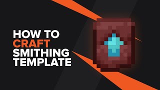 How to make a Smithing Template in Minecraft [upl. by Revart]