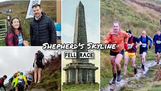 Shepherds Skyline fell race  4 November 2023  Stoodley Pike [upl. by Arac]