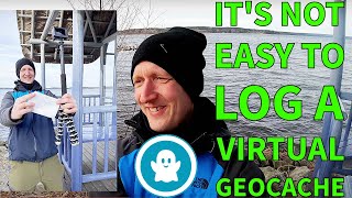 FINDING A VIRTUAL GEOCACHE [upl. by Eloccin]