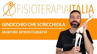 Ginocchio che scricchiola cause e rimedi [upl. by Frayda]