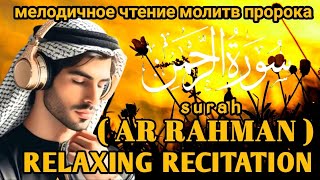 мелодичное чтение Ар Рахмана  трогательный  Relaxing Recitation QURAN SURAH ARRAHMAN [upl. by Atilegna]