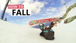 How to Fall on a Snowboard [upl. by Georgi]