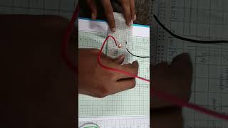 half wave rectifier 2nd year practical [upl. by Zelde]