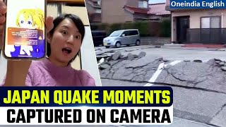 Watch When cameras captured the 76 Magnitude Quake in Central Japan on Jan 1 Oneindia News [upl. by Luar]