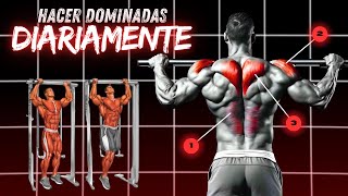 🏋️‍♂️ Hacer Dominadas Todos los Días  Guía Completa para Dominar las Dominadas [upl. by Dnomsaj115]