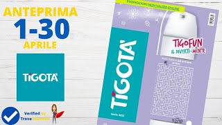 VOLANTINO TIGOTA dal 1 al 30 aprile 2022 [upl. by Leinto]