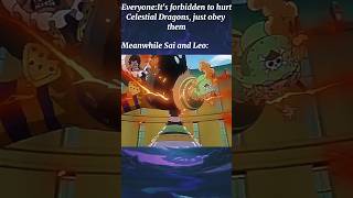 Sai and leo vs Celestial Dragon onepiece onepieceedit animeedit [upl. by Ylenats]