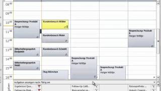 Lektion 32 Gruppieren AufgabenWochenansicht Kalenderwochen  OutlookVideoKurs [upl. by Meg279]