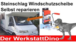 Steinschlag Windschutzscheibe selbst reparieren [upl. by Llebiram]