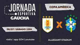 AO VIVO Brasil enfrenta Uruguai pela Copa América [upl. by Kress]