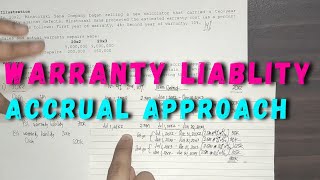 Intermediate Accounting 2  Warranty Liability  Accrual Approach Part 2 [upl. by Ynos]