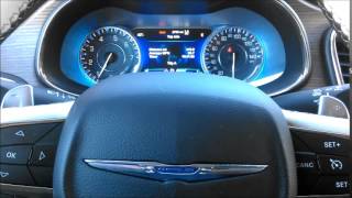 2015 Chrysler 200C interior review [upl. by Etnaud714]