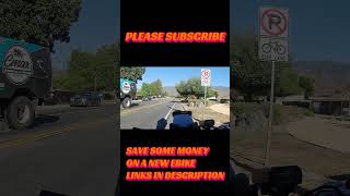 IVE MADE MY PEACE WITH SAN BERNARDINOS STREET SWEEPERS ebikelove electricbike ebikestyle gopro [upl. by Ynnig]