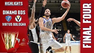 SUPERCOPPA FINAL 4  HIGHLIGHTS DINAMO BDS  VIRTUS BOLOGNA [upl. by Tamer497]