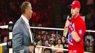 John Cena Confronts Vince McMahon [upl. by Euqimod736]