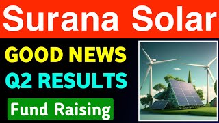 Surana Solar Share Latest News 🔥 Surana Solar Q2 Results [upl. by Llain]