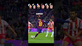 Messi VS Cavani VS Benzema VS TKroos VS Di Maria VS El Shaarawy 💀💫 Curve Shot Challenge [upl. by Enileve]