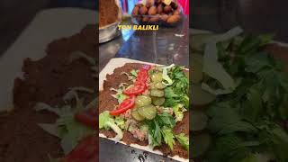 cigkofte food istanbul döner yemek çiğköfteci kebap mahmutusta yemektarifleri [upl. by Kcoj]