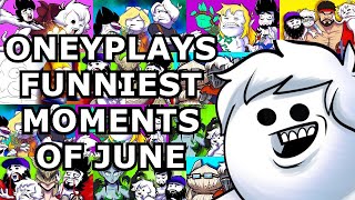 Oneyplays Funniest Moments of June 2023 Oneyplays Compilation [upl. by Hedda]