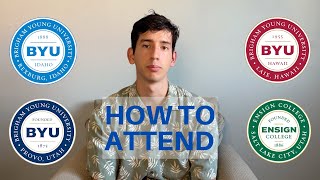 How to attend BYU as an international student step by step [upl. by Amero]