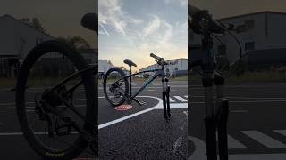 1 wheel bicycle or unicycle 🤯short bikelife one wheelie video [upl. by Kei]