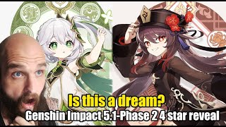 Genshin Impact 51Phase 2 4 star reveal Is this a dream [upl. by Margette24]