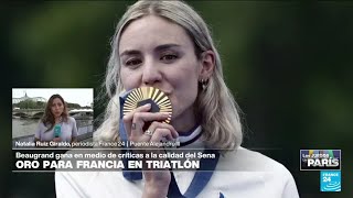 Informe desde París ¡histórico Francia consigue medallas olímpicas en triatlón • FRANCE 24 [upl. by Rawdan]