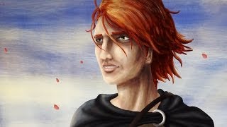 Kvothe  the Name of the Wind  Speedpainting [upl. by Tania]