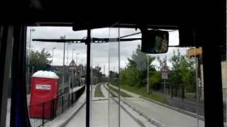 Cambridgeshire Guided Busway  Passengers eye view [upl. by Gobert308]