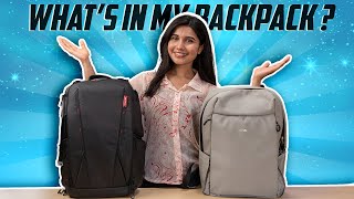 Whats in Pratimas Tech Backpack [upl. by Orit293]