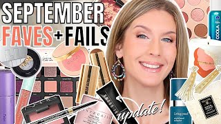 SEPTEMBER FAVORITES 2022  FAILS  Monthly Beauty Must Haves [upl. by Norvall927]