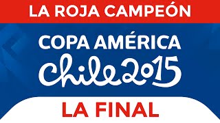 Chile vs Argentina Final Copa América 2015 Claudio Palma Canal 13 [upl. by Alyehc316]