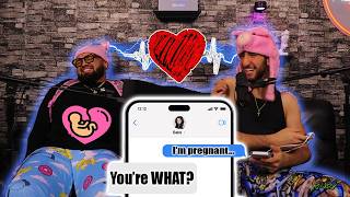 WE TRY A PREGNANCY SIMULATOR  Heatin Up Podcast 2 YEAR ANNIVERSARY [upl. by Zzabahs647]