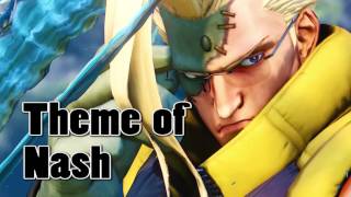 STREET FIGHTER 5  Theme of Nash BGM [upl. by Jorin549]