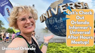 Whats a Universal After Hours Event Like Lets Check out Orlando Informers Meetup  Universal [upl. by Ennaeed852]