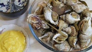 How to make Whelks With Aromatic Herbs  Morgane Recipes [upl. by Evelc]