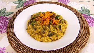 Risotto de calabaza y hongos [upl. by Ahsenra]