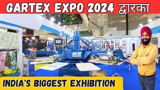 Gartex texprocess india 2024  Gartex expo 2024 pragati maidan  Denim show delhi 2024 [upl. by Sokairyk975]