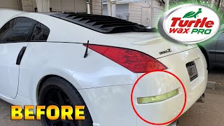 How To Restore Tail Lights  Head Lights 350z [upl. by Abebi816]