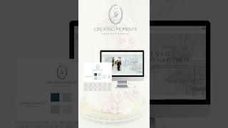 Custom Brand and Showit Website for Wedding Planner showit branddesign branding [upl. by Norabel720]