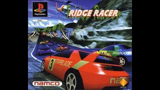 RIDGE RACER PS1  Gameplay HD real hardware [upl. by Alexandre]