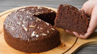 If You Have 1 Cup Suji At Home You Can Make This Delicious Cake Recipe  Suji Chocolate Cake Recipe [upl. by Merideth471]