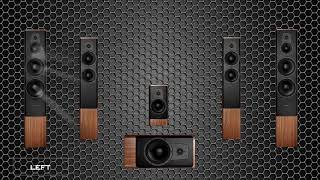 Stereo Left Right 51 Speaker Sound Test [upl. by Iosep]