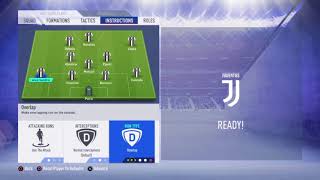 FIFA 19 Juventus review  Best formation Best tactics and instructions [upl. by Moody]