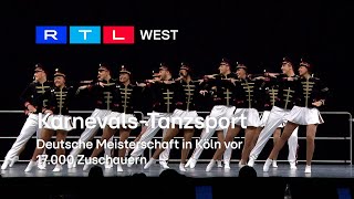 Deutsche Meisterschaften im karnevalistischen Tanzsport  RTL WEST 11032024 [upl. by Robinetta]