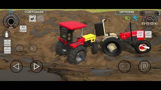 tractor tractor ko tution mein khinchne wala video Tikaram Gaming [upl. by Shreve]