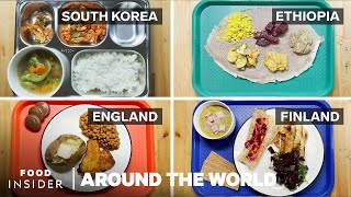 What School Lunch Looks Like Around The World  Around The World  Food Insider [upl. by Parnell]