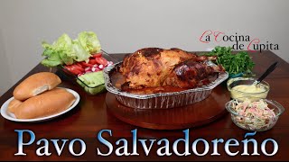 Pavo relleno al horno Salvadoreño [upl. by Darbie900]