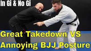 This Effective Takedown Addresses A Big Problem In BJJ When Standing [upl. by Udall]