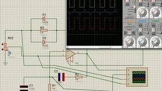 Wien Bridge Oscillator Design and Simulation Using ISIS Proteus Professional [upl. by Aramahs]